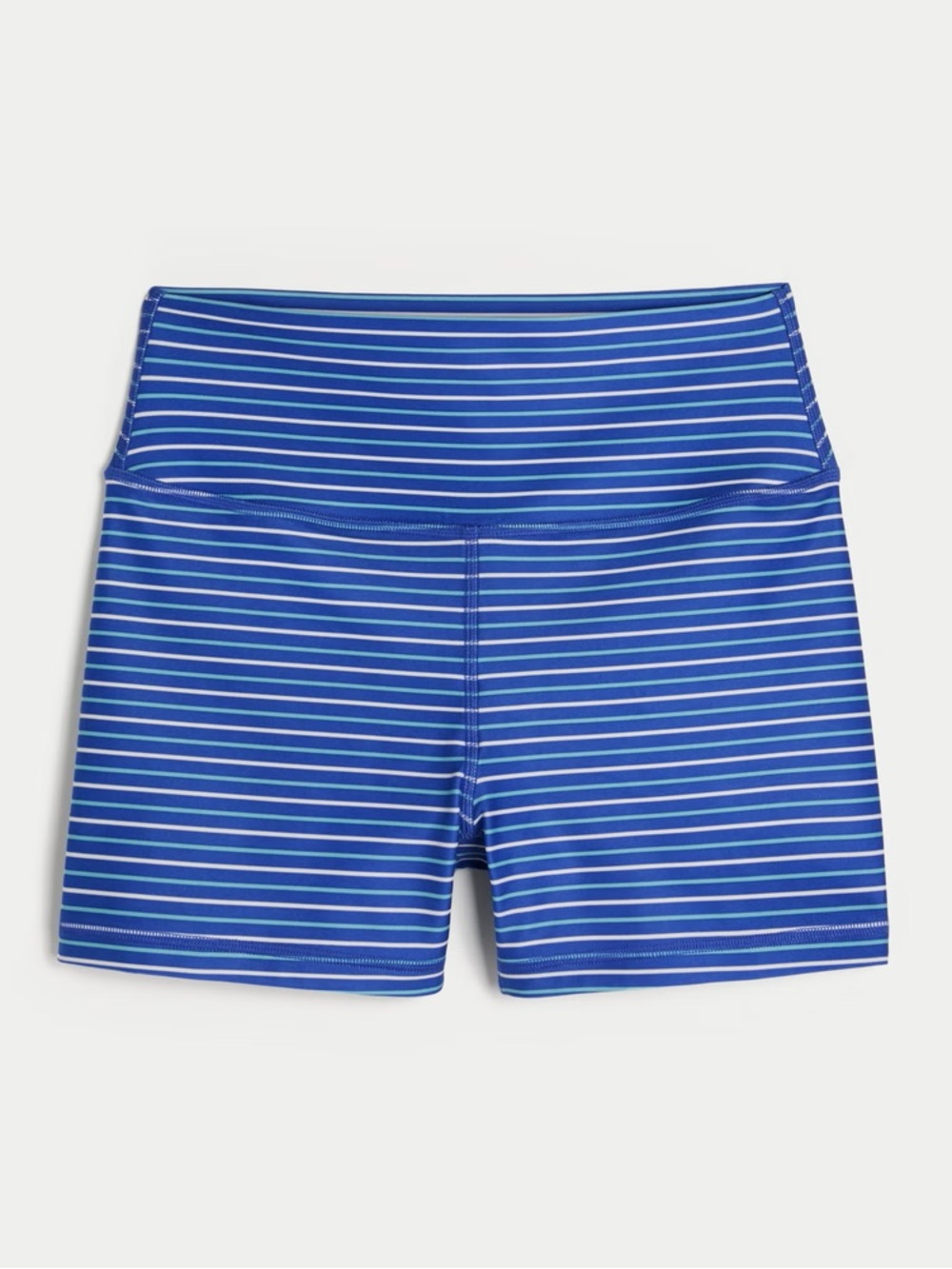 Gilly Hicks Active Recharge Striped Shortie 3" Shorts | Size Large